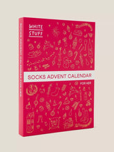 Load image into Gallery viewer, White Stuff 12 Days of Christmas Sock Advent Calendar
