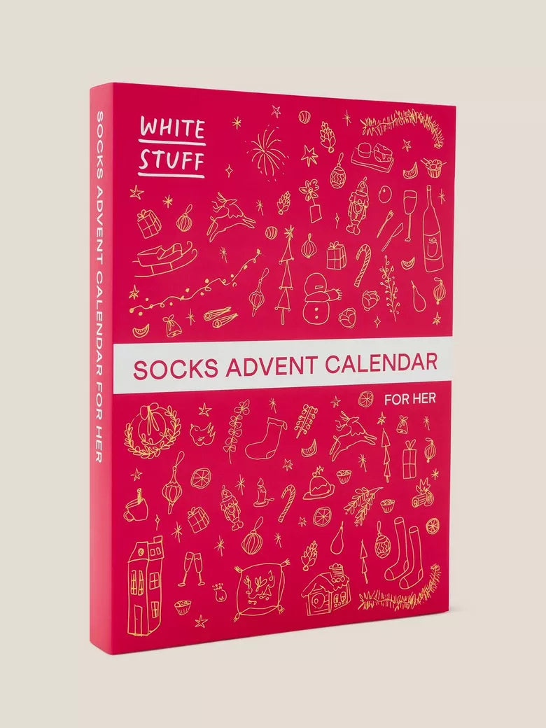 White Stuff 12 Days of Christmas Sock Advent Calendar