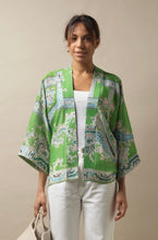 Load image into Gallery viewer, One Hundred Stars Green Kimono
