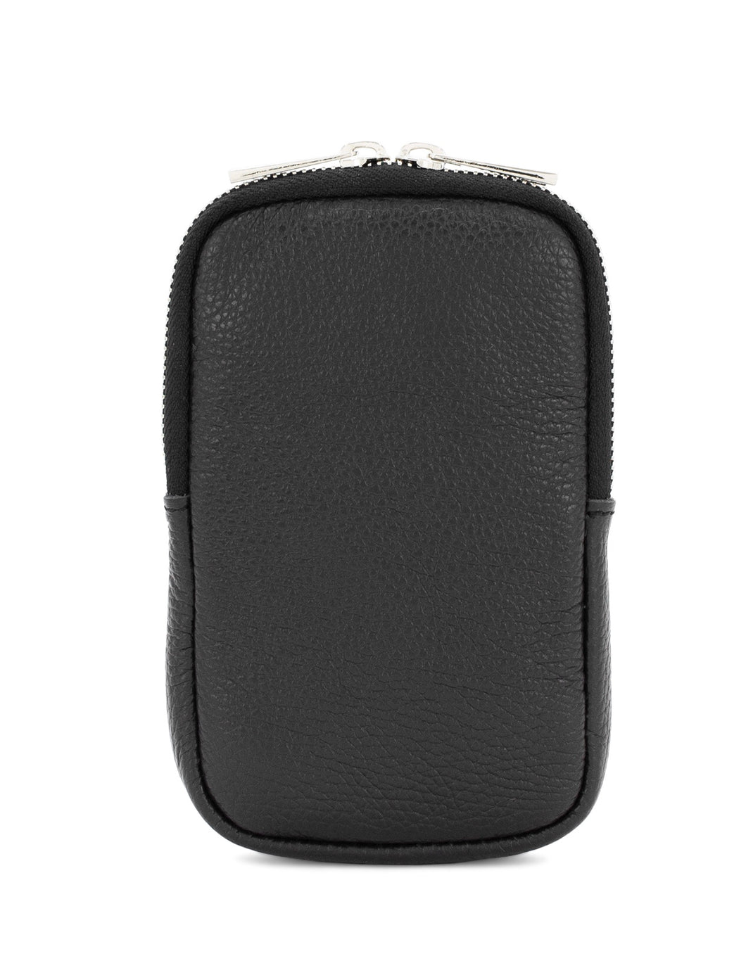 Black Leather Mobile Phone Bag