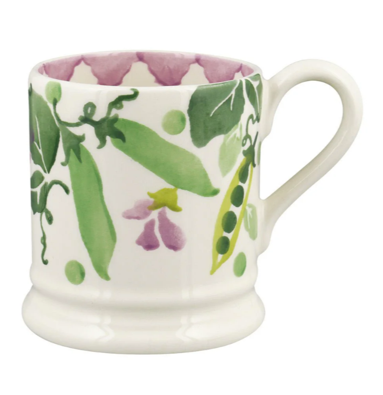 Emma Bridgewater Peas and Beans Half Pint Mug