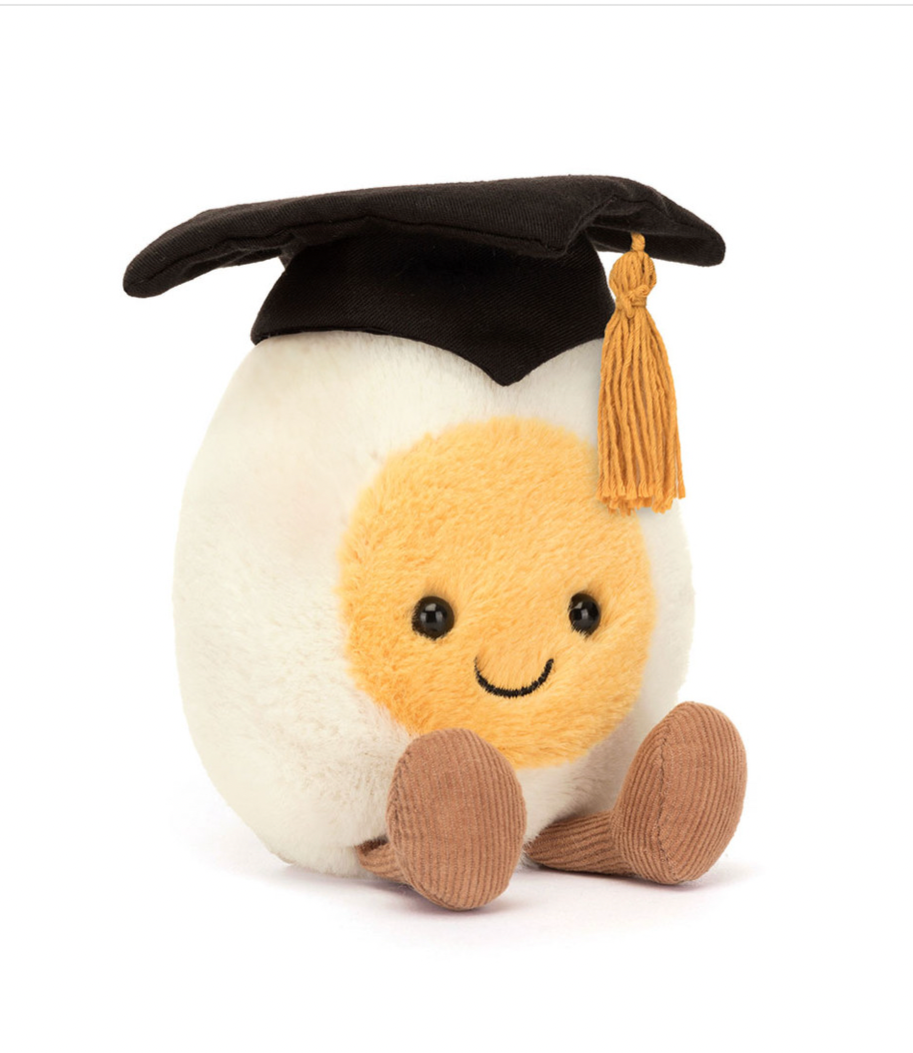 Jellycat Amuseables Boiled Egg Graduation