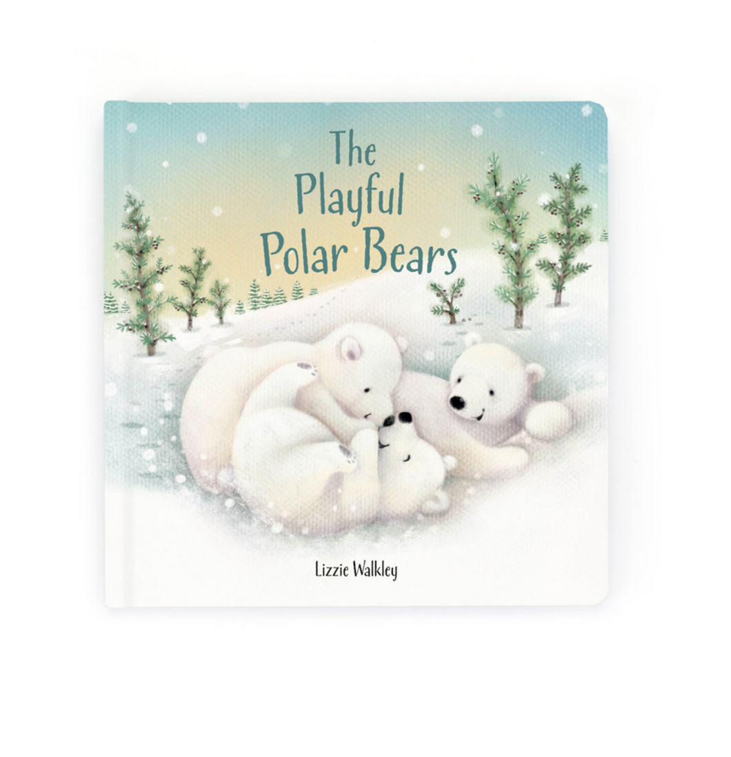Jellycat Playful Polar Bears Book