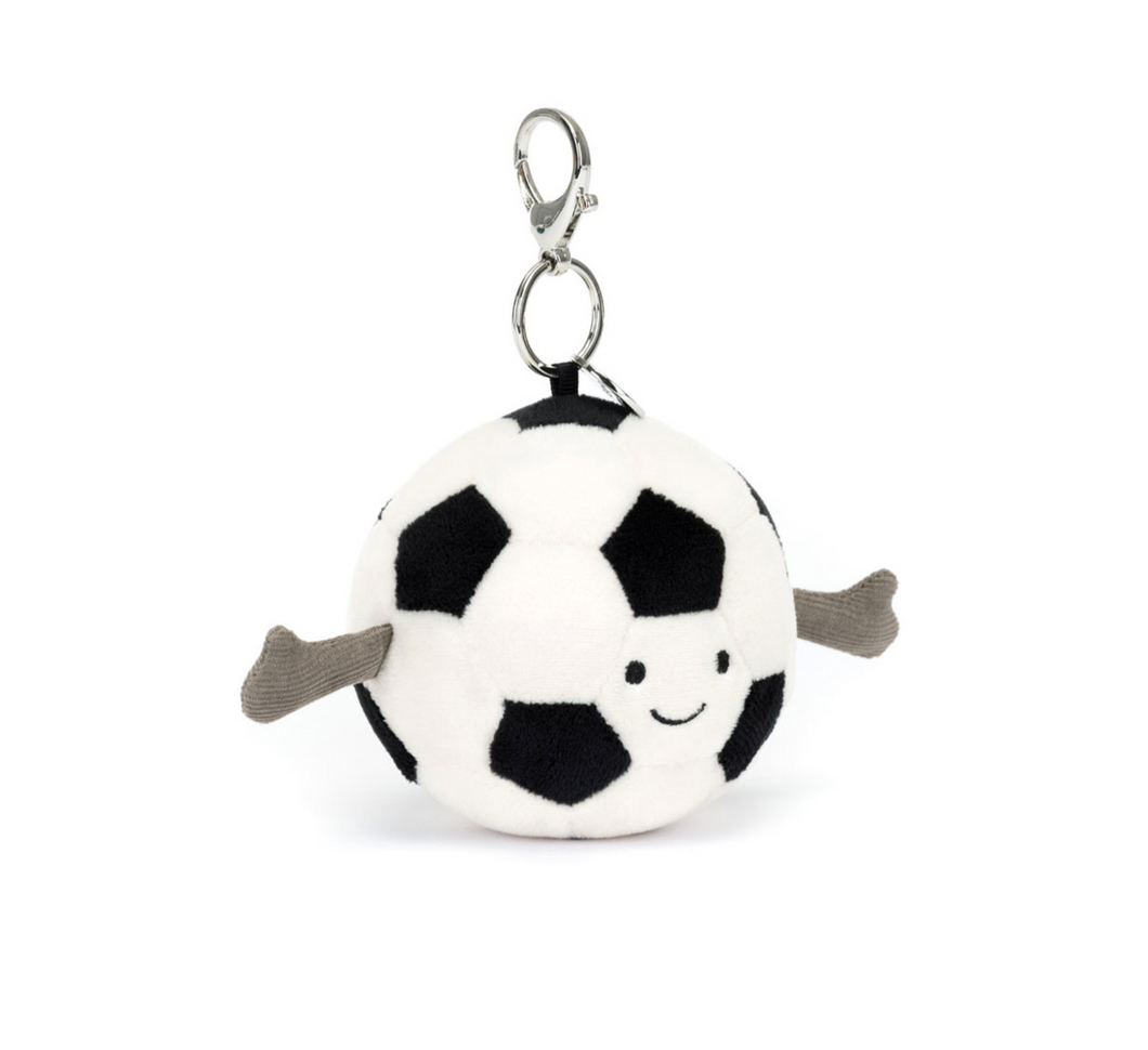 Jellycat Amuseables Football Bag Charm