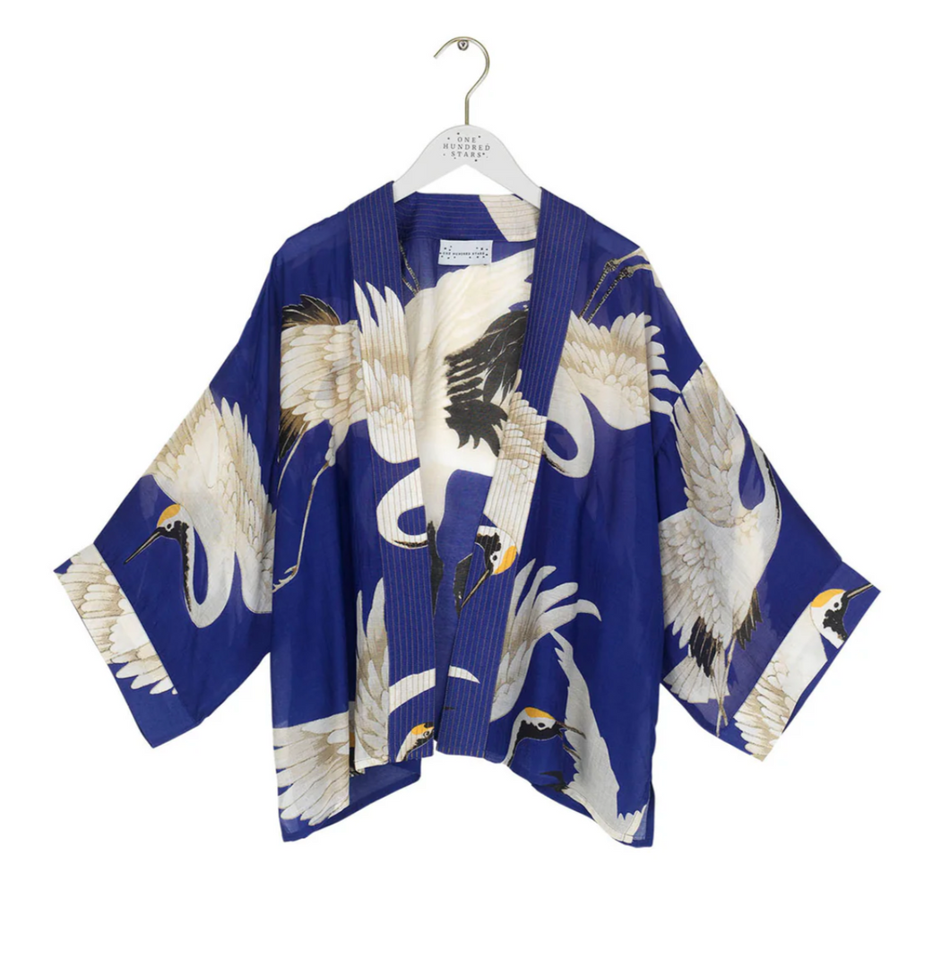 One Hundred Stars Stork Kimono