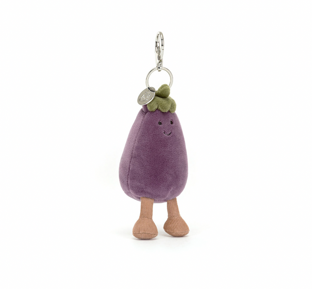 Jellycat Aubergine Bag Charm