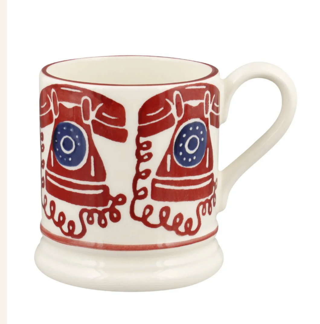 Emma Bridgewater Telephone Half Pint Mug