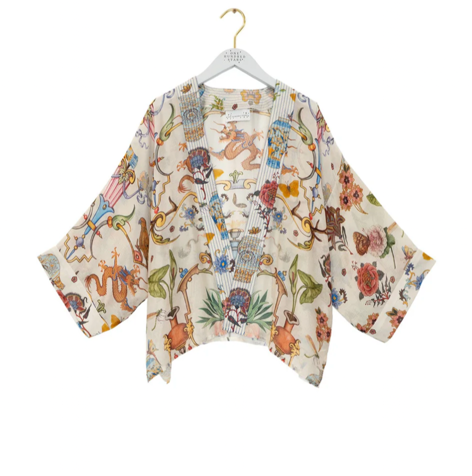 One Hundred Stars Cornucopia Kimono