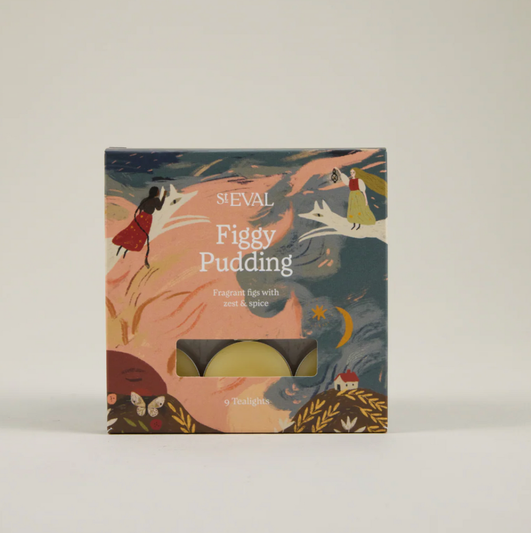 St Eval Figgy Pudding Scented Tealights