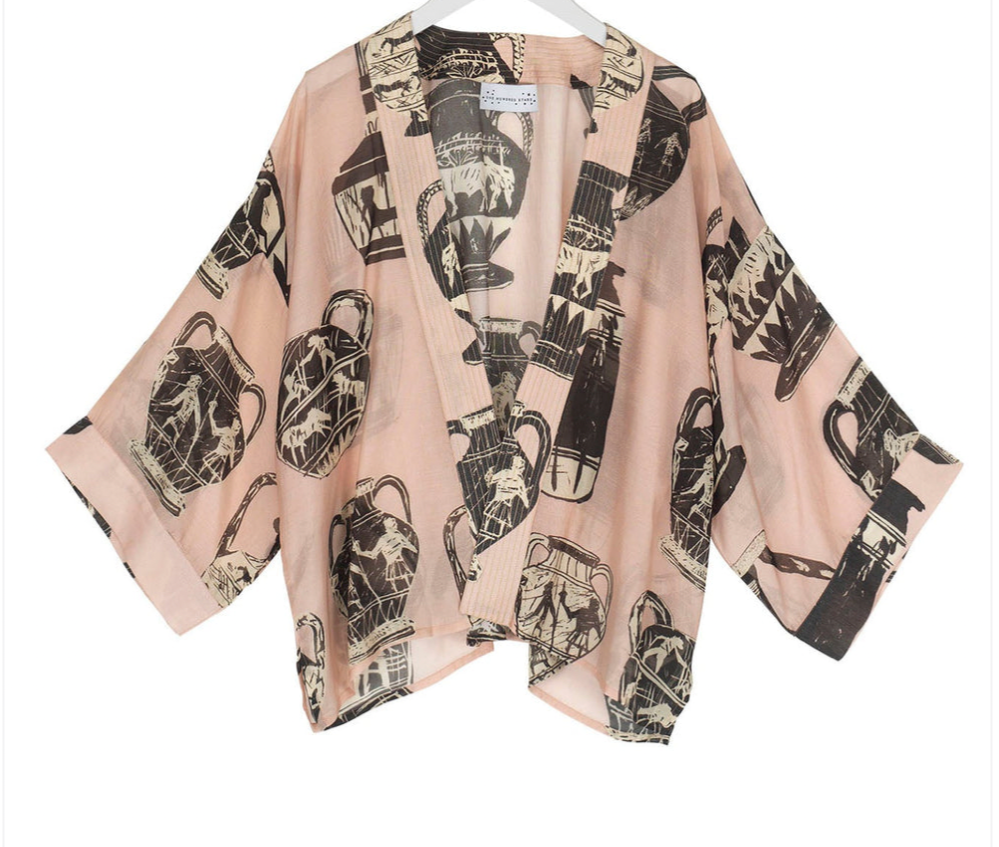 One Hundred Stars Pots Kimono