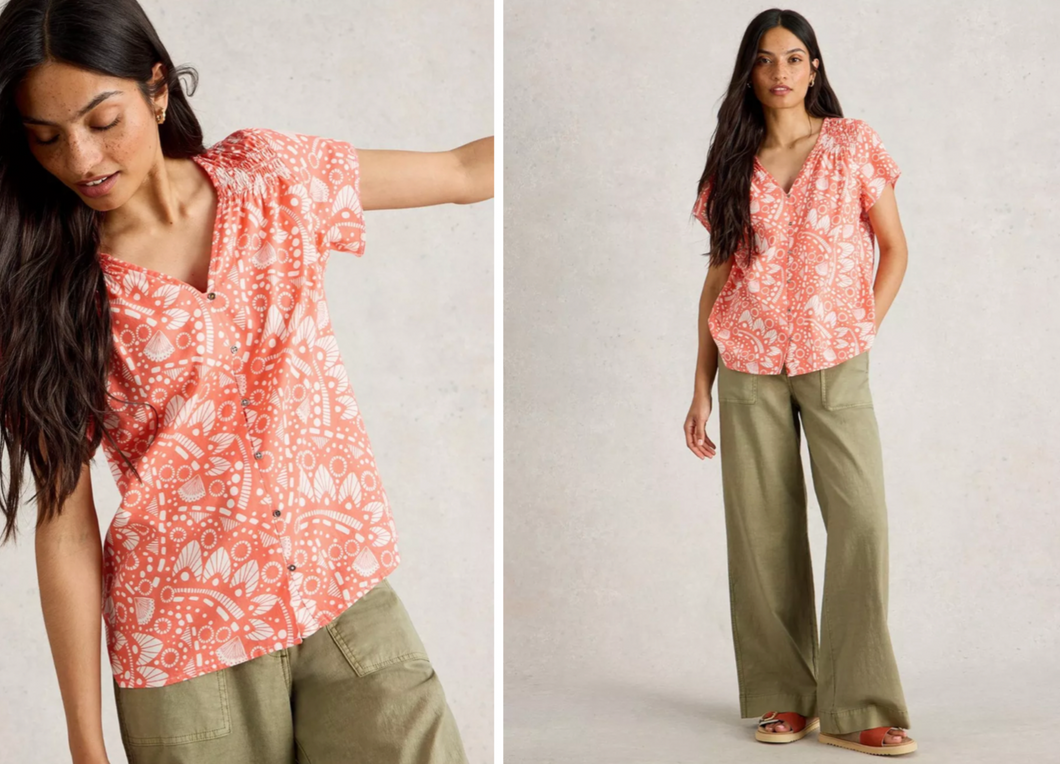 White Stuff Rae Organic Cotton Top