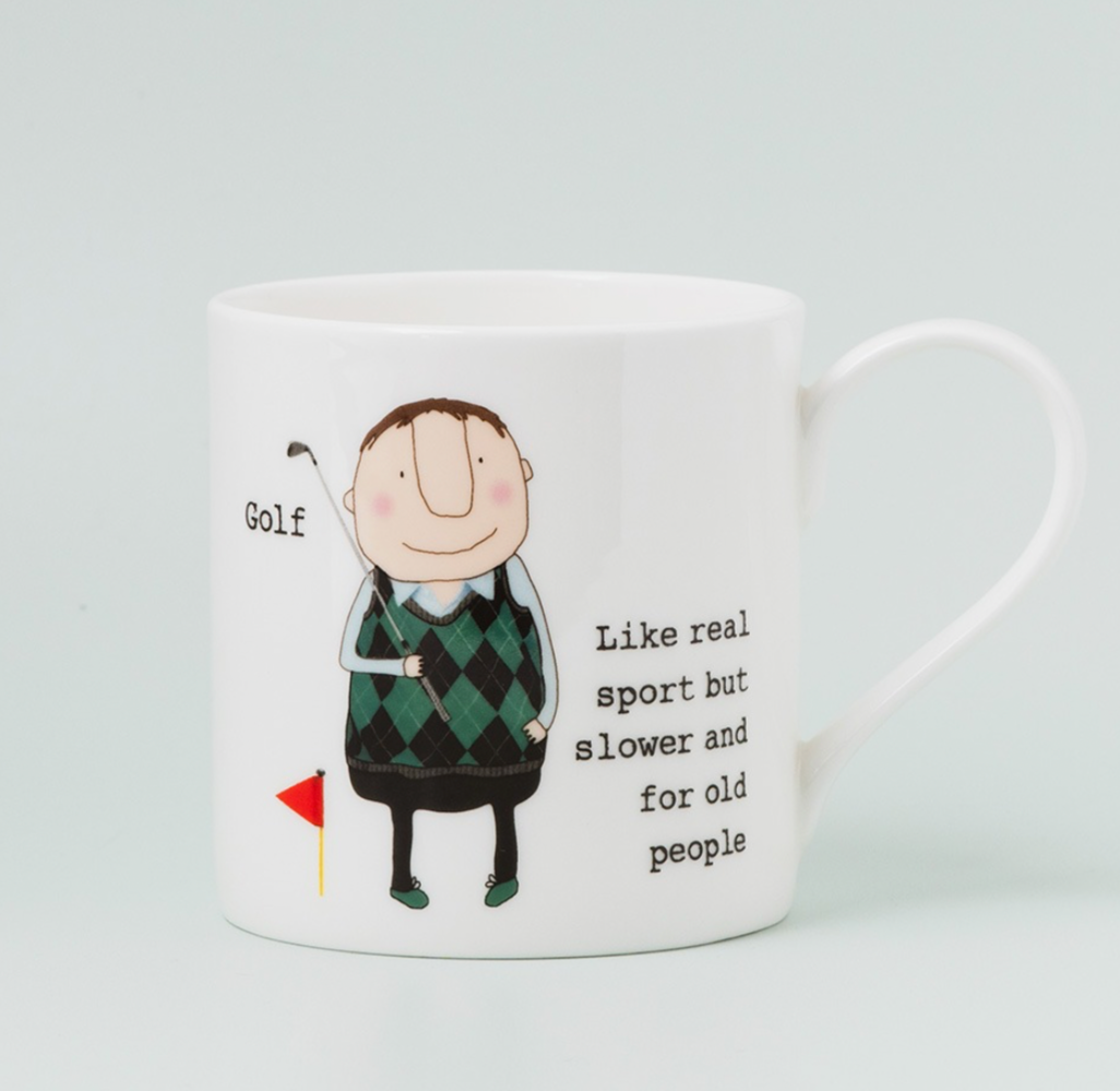 Rosie Made a Thing Golf Mug