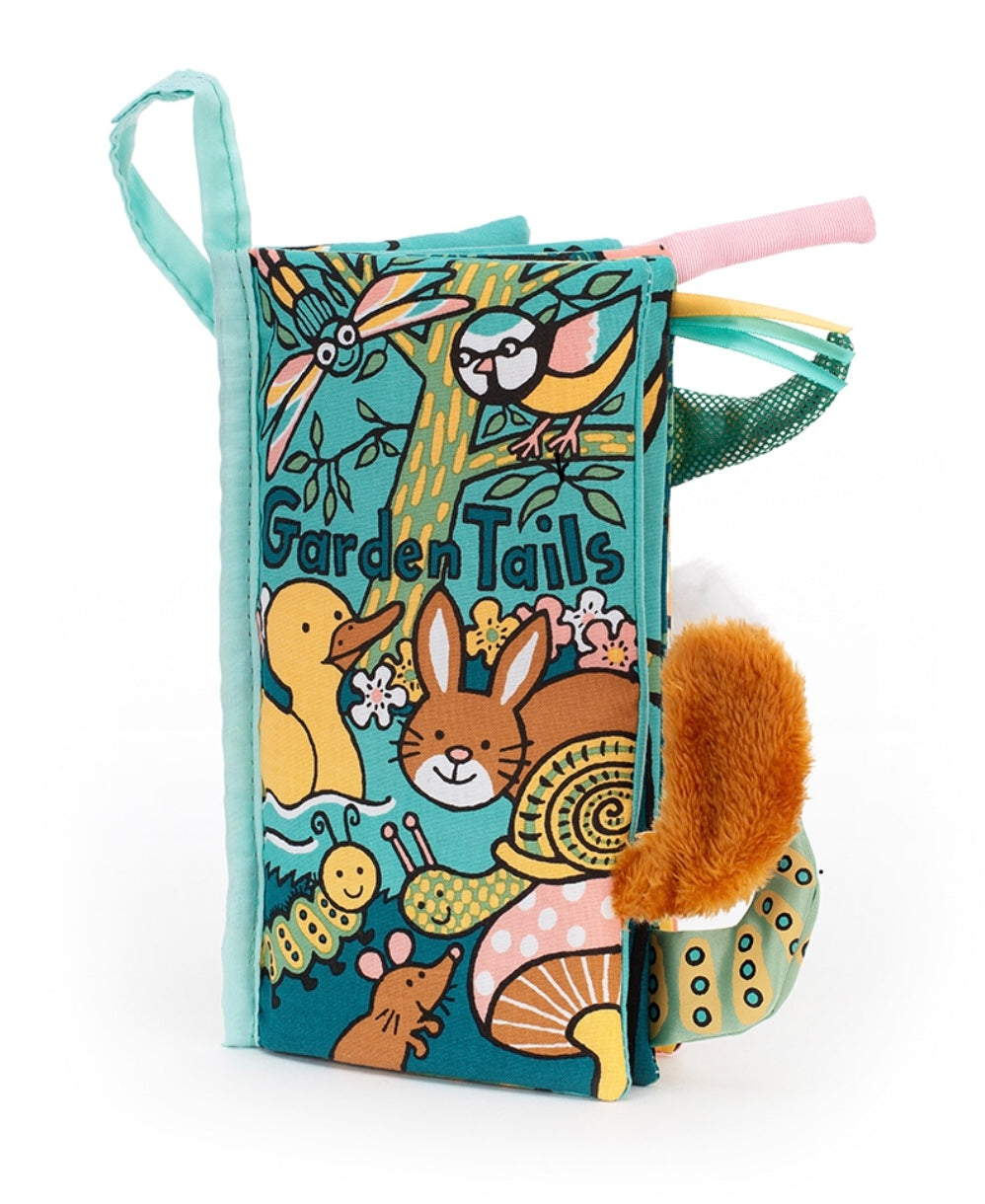 Jellycat Garden Tails Fabric Book